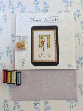 Nora Corbett 12 Days of Christmas Eleven Pipers Piping Cross Stitch Kit NEW